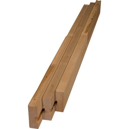OSBORNE WOOD PRODUCTS 38 x 3 38" Table Slide (38" opening) in Soft Maple PR 9056M